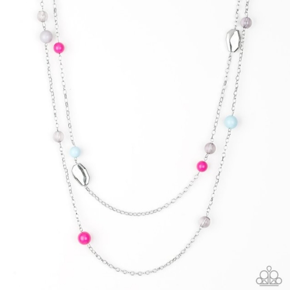 "Take One For The GLEAM"-Multi Colored Necklace - Picture 5 of 5